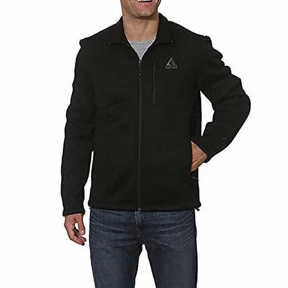 Gerry Weber Other - Gerry Men’s Black Zip Waffle Jacket - Size XL